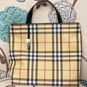 Burberry Vintage Coated Canvas Nova Check